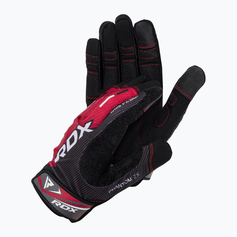 Mănuși de antrenament RDX Sublimation negru-roșu WGS-F43RP