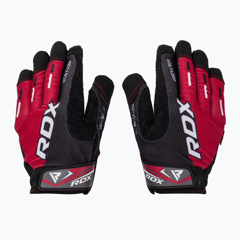 Mănuși de antrenament RDX Sublimation negru-roșu WGS-F43RP 3