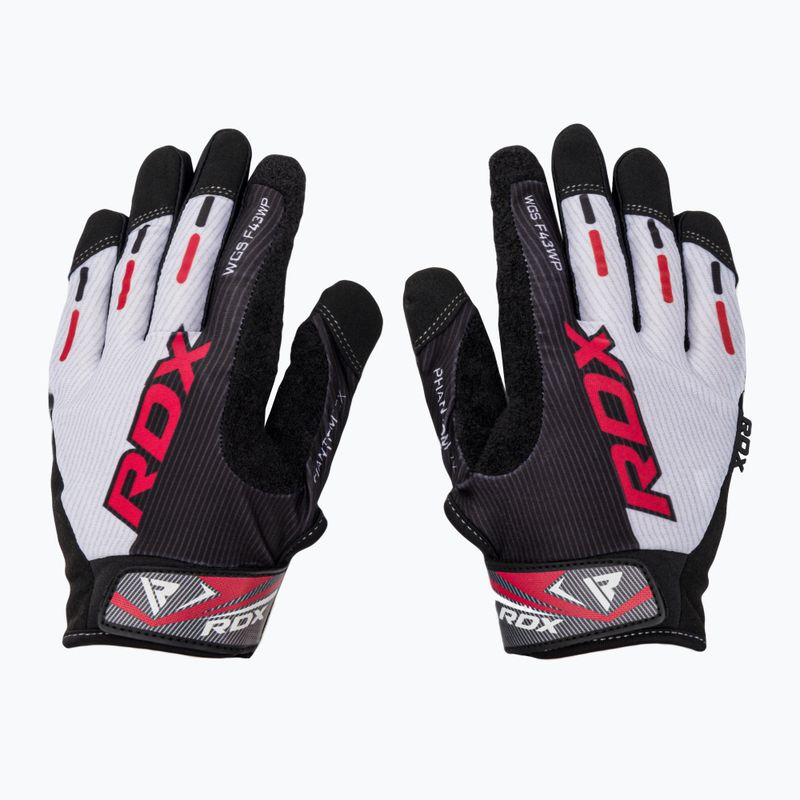 RDX Sublimation F43 mănuși de antrenament negru și alb WGS-F43WP 3