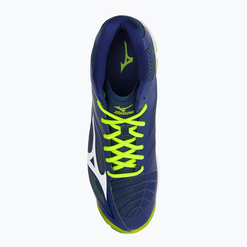 Încălțăminte de volei pentru bărbați Mizuno Wave Lightning Z3 Mid, albastru, V1GA170571 6