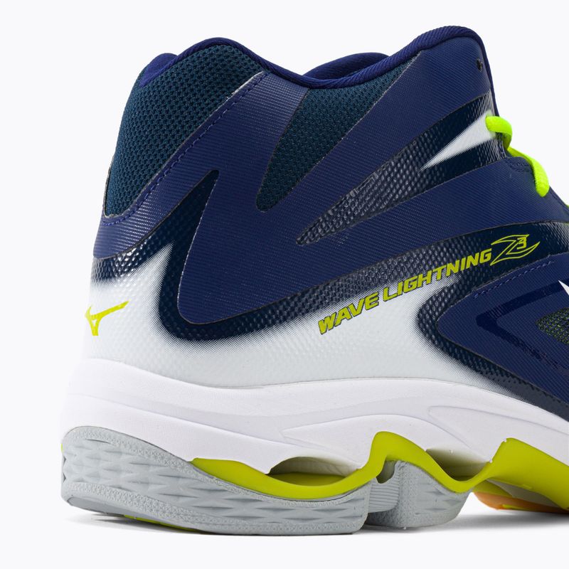 Încălțăminte de volei pentru bărbați Mizuno Wave Lightning Z3 Mid, albastru, V1GA170571 8