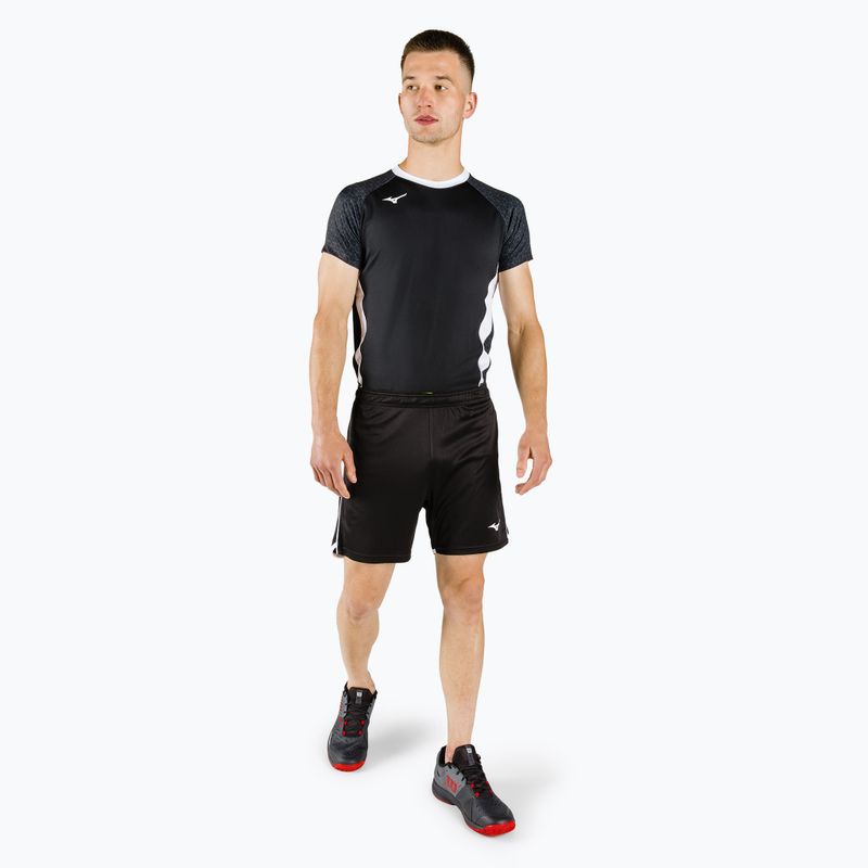 Pantaloni scurți de antrenament Mizuno High-Kyu pentru bărbați negru V2EB700109 2