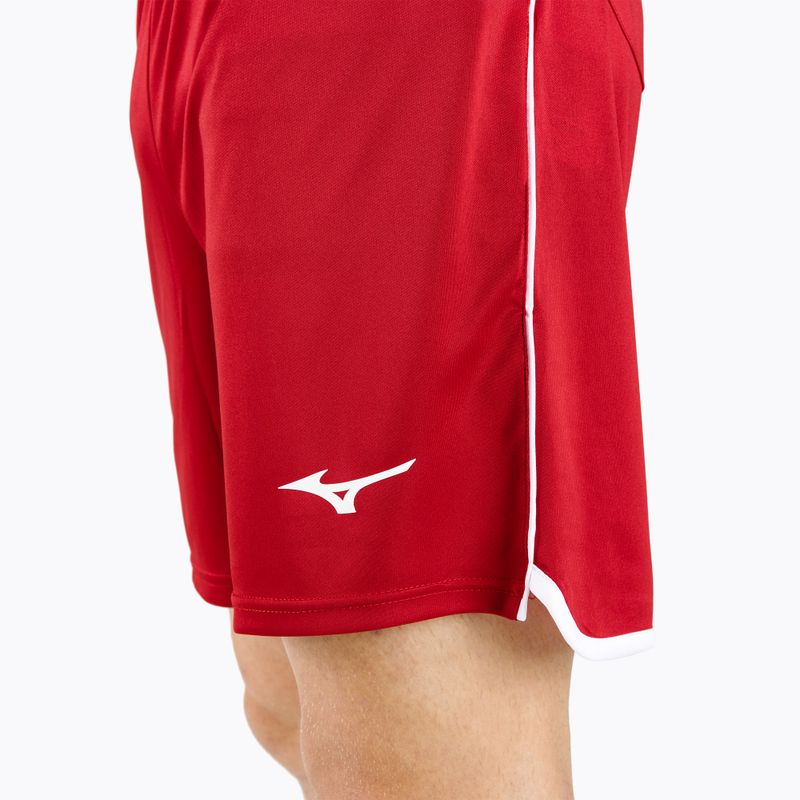 Pantaloni scurți de antrenament pentru bărbați Mizuno High-Kyu roșu V2EB700162 4