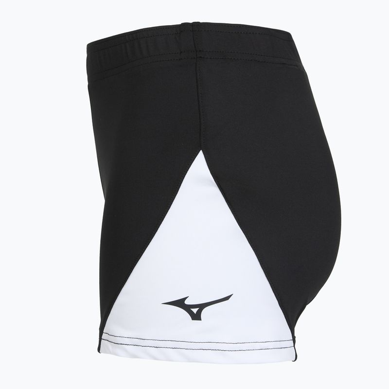 Pantaloni scurți de antrenament pentru femei Mizuno Myou black/white 3