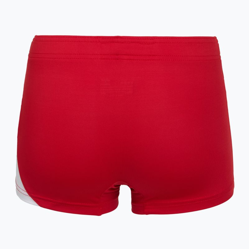 Pantaloni scurți de antrenament pentru femei Mizuno Myou red/white 2