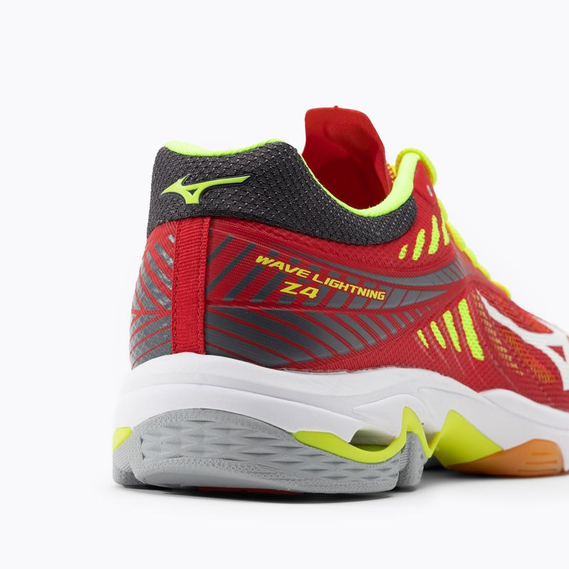 Încălțăminte de volei pentru bărbați Mizuno Wave Lightning Z4, roșu, V1GA180001 8