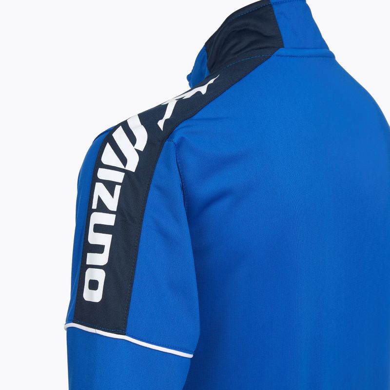 Bluză de antrenament pentru copii Mizuno Knitted Track royal 3
