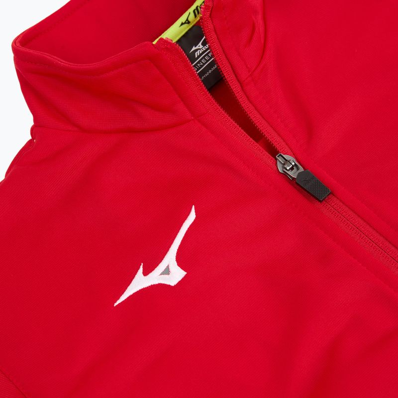 Bluză de antrenament pentru copii Mizuno Knitted Track red 4