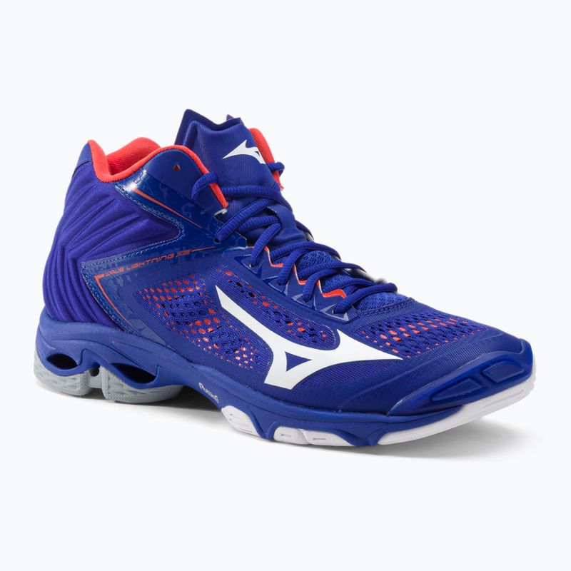 Încălțăminte de volei pentru bărbați Mizuno Wave Lightning Z5 Mid, albastru, V1GA190500