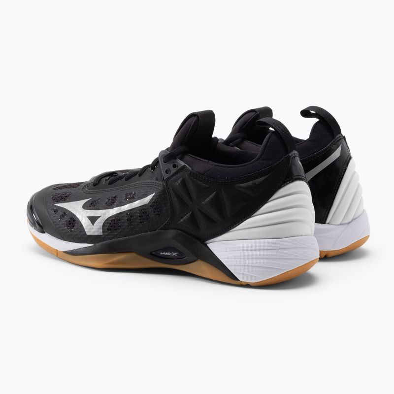 Încălțăminte de volei pentru bărbați Mizuno Wave Momentum, negru, V1GA191204 3