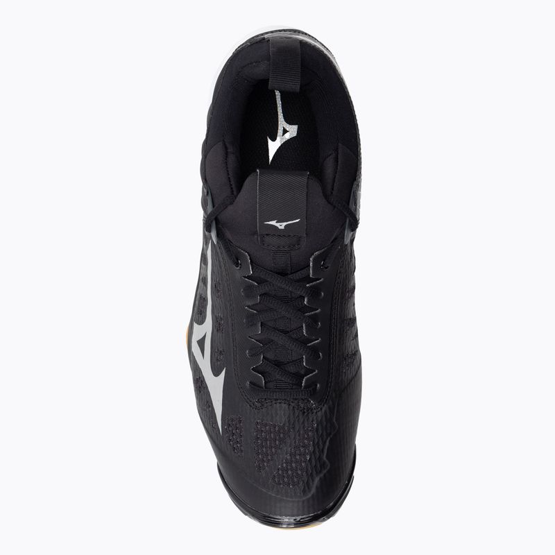 Încălțăminte de volei pentru bărbați Mizuno Wave Momentum, negru, V1GA191204 6