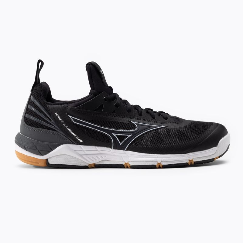 Încălțăminte de volei pentru bărbați Mizuno Wave Luminous, negru, V1GA182010 2