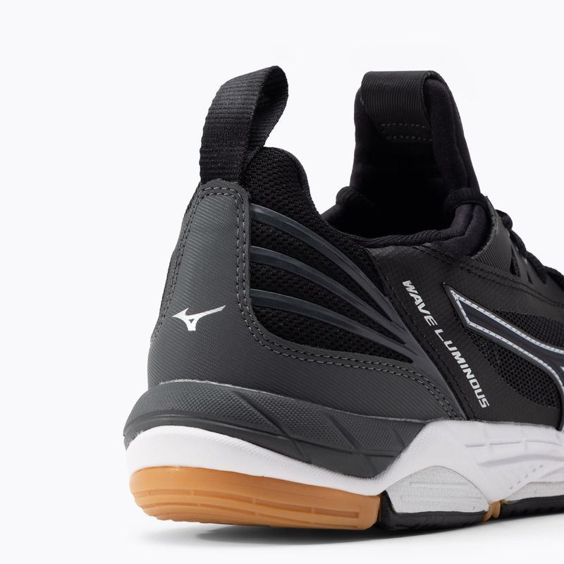Încălțăminte de volei pentru bărbați Mizuno Wave Luminous, negru, V1GA182010 8
