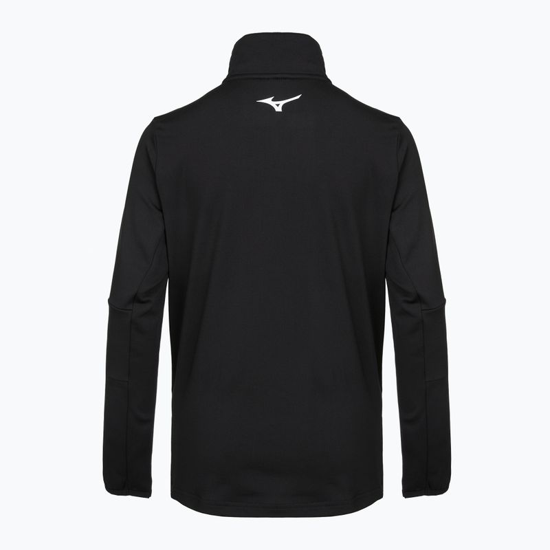Bluză fleece pentru copii Mizuno Shizuoka Tech Fleece whitenavy 2