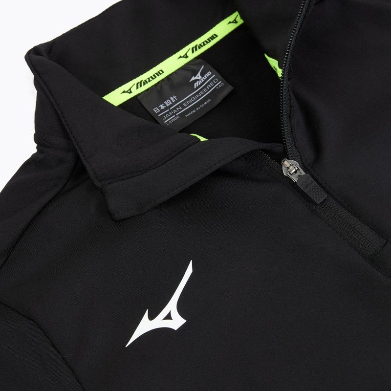Bluză fleece pentru copii Mizuno Shizuoka Tech Fleece whitenavy 3