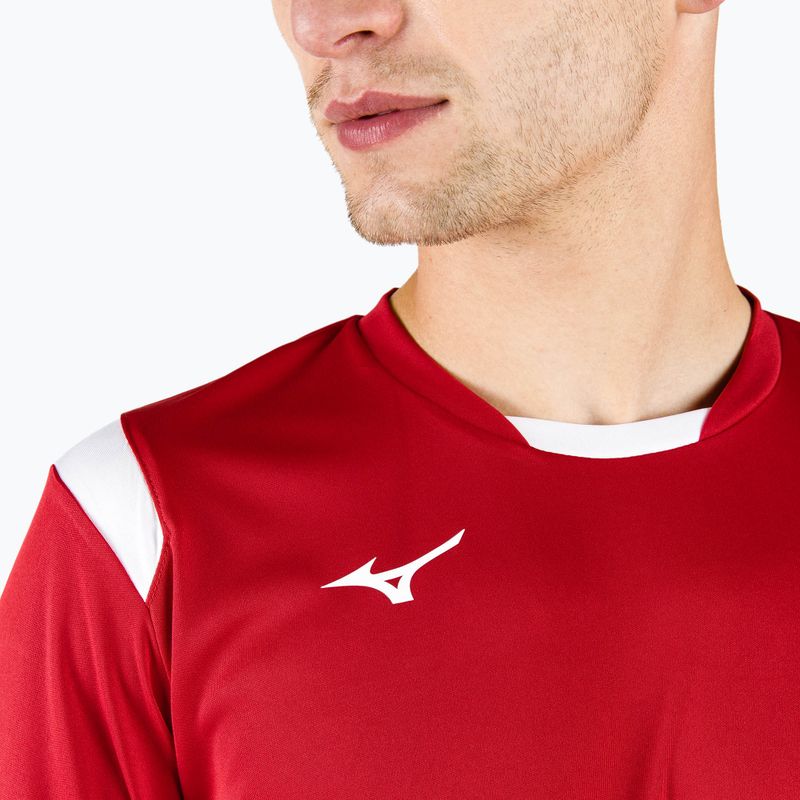 Mizuno Premium Handball SS tricou de antrenament pentru bărbați roșu X2FA9A0262 4