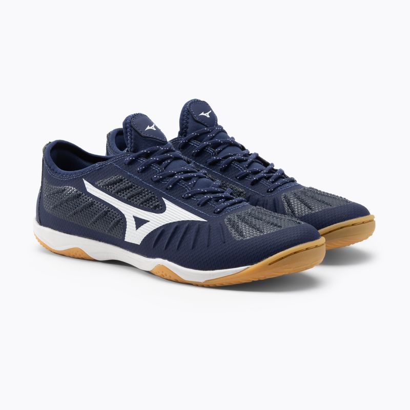 Mizuno Rebula Sala Elite IN ghete de fotbal pentru bărbați albastru marin Q1GA202001 5