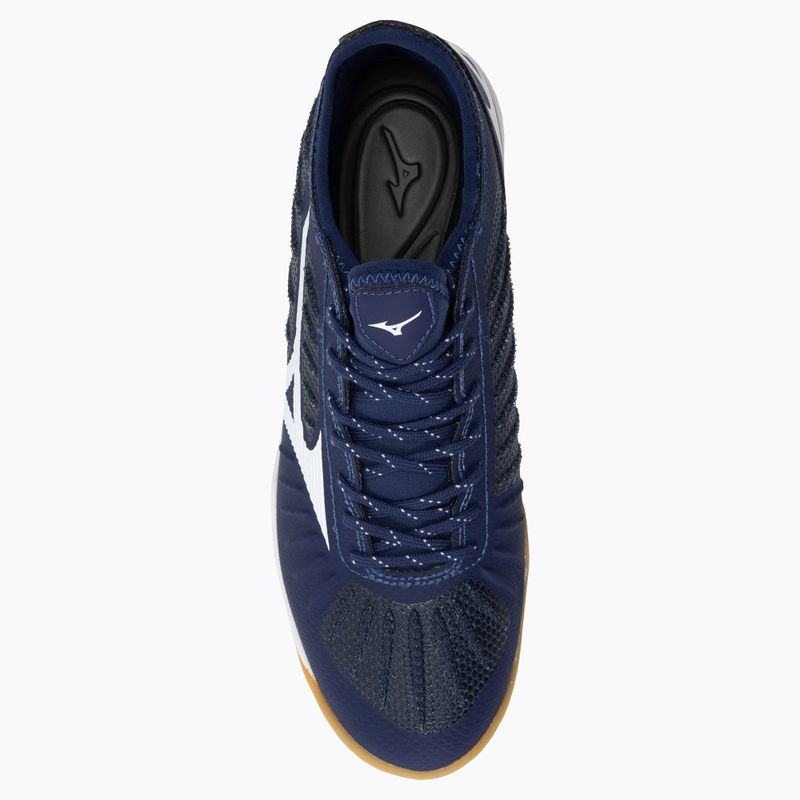 Mizuno Rebula Sala Elite IN ghete de fotbal pentru bărbați albastru marin Q1GA202001 6