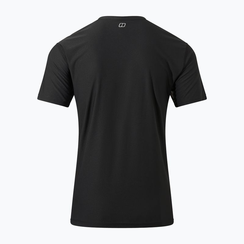 Tricou bărbătesc Berghaus 24/7 Tech Basecrewss negru/negru pentru bărbați 9