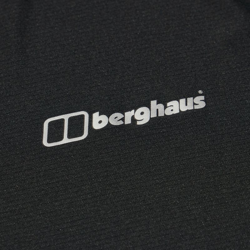 Tricou bărbătesc Berghaus 24/7 Tech Basecrewss negru/negru pentru bărbați 10