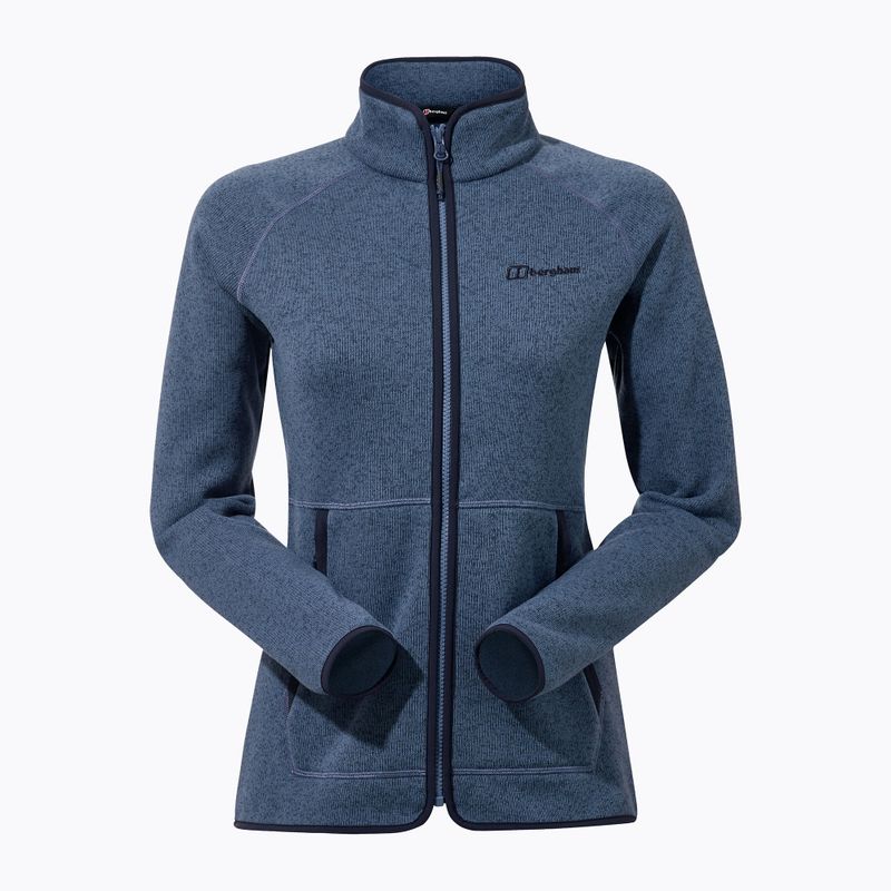 Bluză polar pentru femei Berghaus Salair AF vintage indigo/mood indigo 10