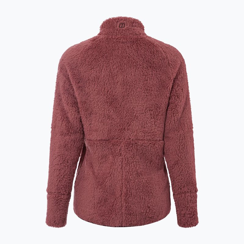 Bluză polar pentru femei Berghaus Somoni wild ginger 10