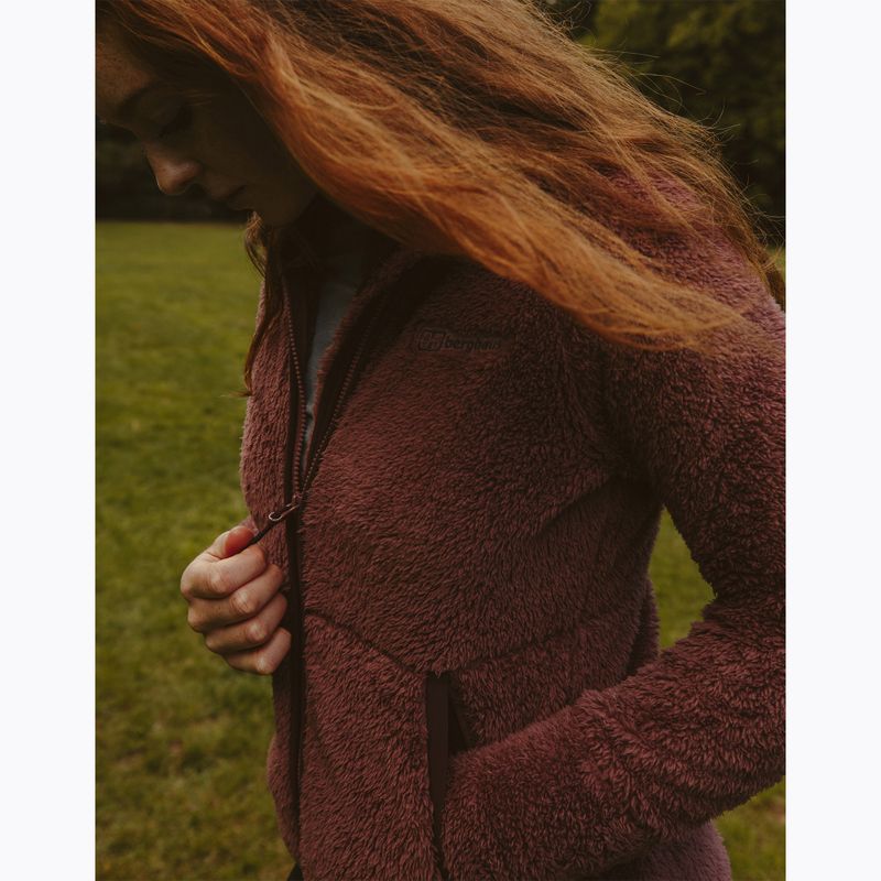 Bluză polar pentru femei Berghaus Somoni wild ginger 15