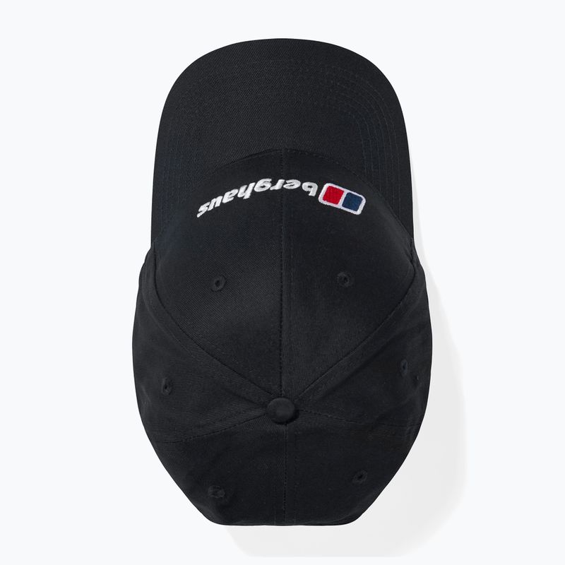 Șapcă de baseball Berghaus Logo Recognition negru/negru 2