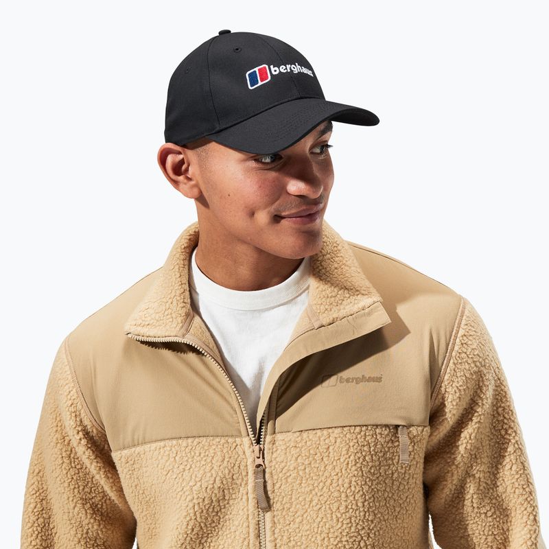 Șapcă de baseball Berghaus Logo Recognition negru/negru 6