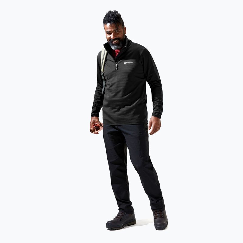 Bluză de trekking pentru bărbați Berghaus Keppla black/black 2
