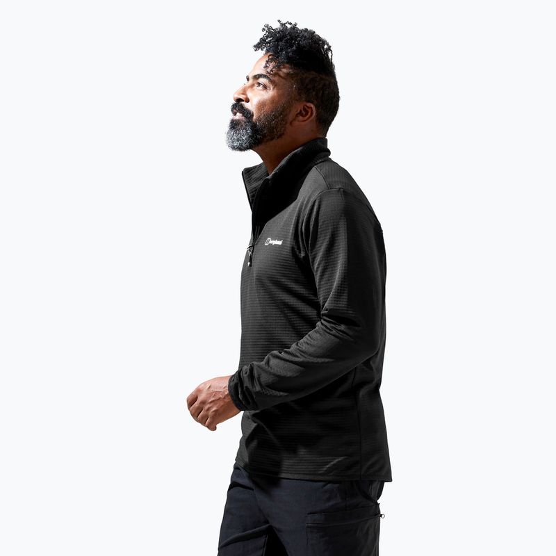 Bluză de trekking pentru bărbați Berghaus Keppla black/black 4