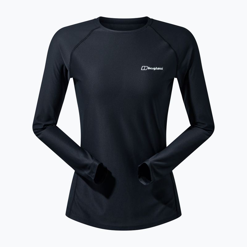 Mânecă lungă pentru femei Berghaus 24/7 Basecrew negru/negru