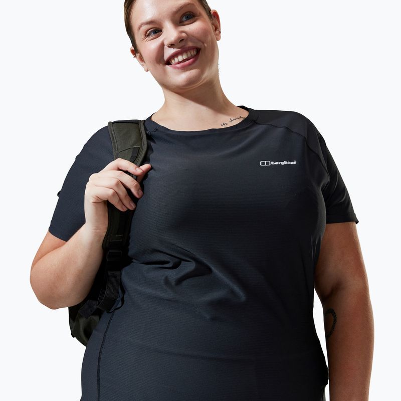 Tricou pentru femei Berghaus 24/7 Tech Basecrewss negru/negru 3