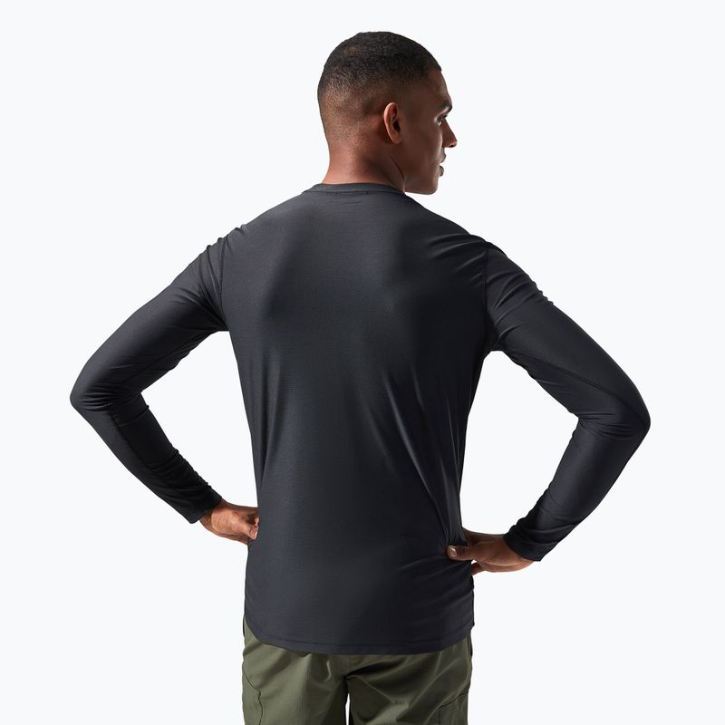 Bărbați Berghaus 24/7 Basecrew cu mânecă lungă negru/negru pentru bărbați 3