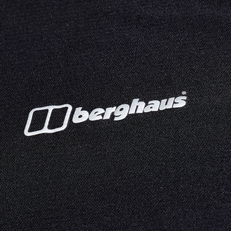 Bărbați Berghaus 24/7 Basecrew cu mânecă lungă negru/negru pentru bărbați 10