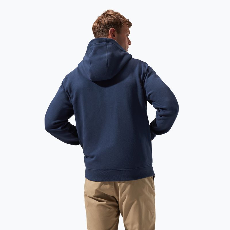 Bluză pentru bărbați Berghaus Logo Full Zip dusk 3