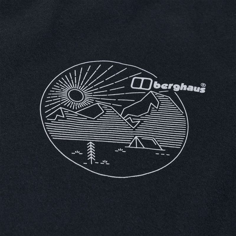 Longsleeve pentru femei Berghaus Linear Landscape black/black 10