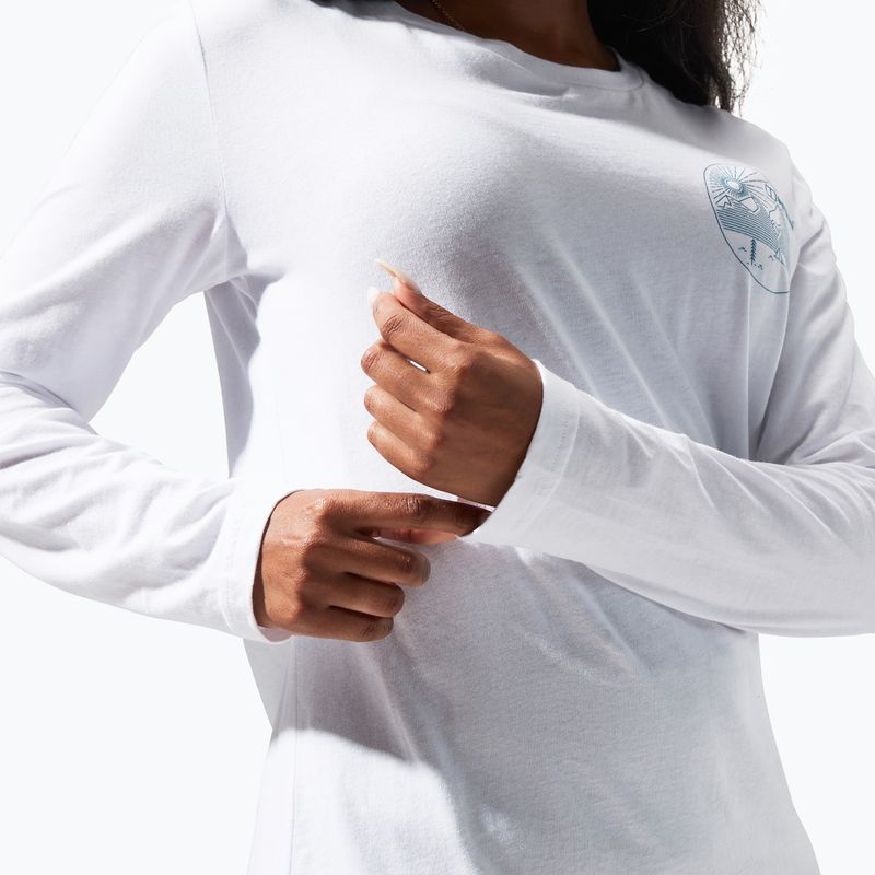 Longsleeve pentru femei Berghaus Linear Landscape pure white 5