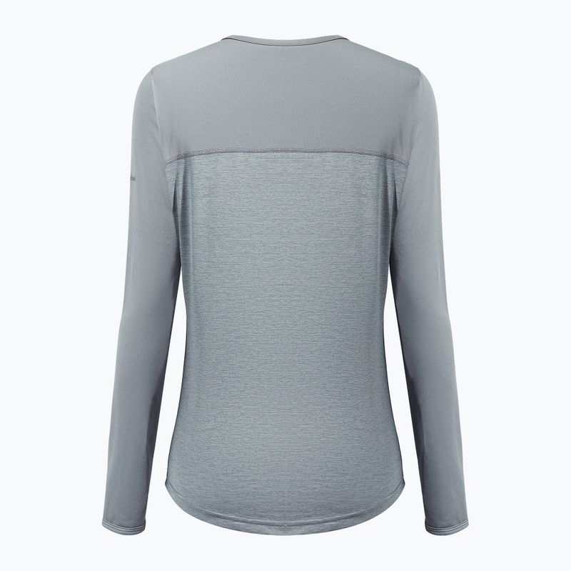 Longsleeve de antrenament pentru femei Berghaus Voyager Tech Tee Basecrew monument/harbour mist 9