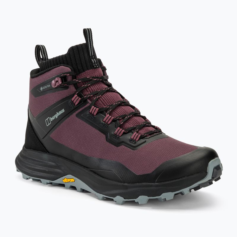 Încălțăminte de turism pentru femei Berghaus Vc22 Mid GTX wine/black