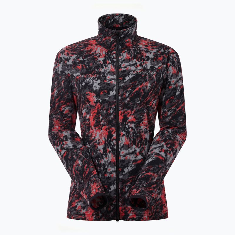 Bluză polar pentru femei Berghaus Navala AF cheviot monochrome red 12