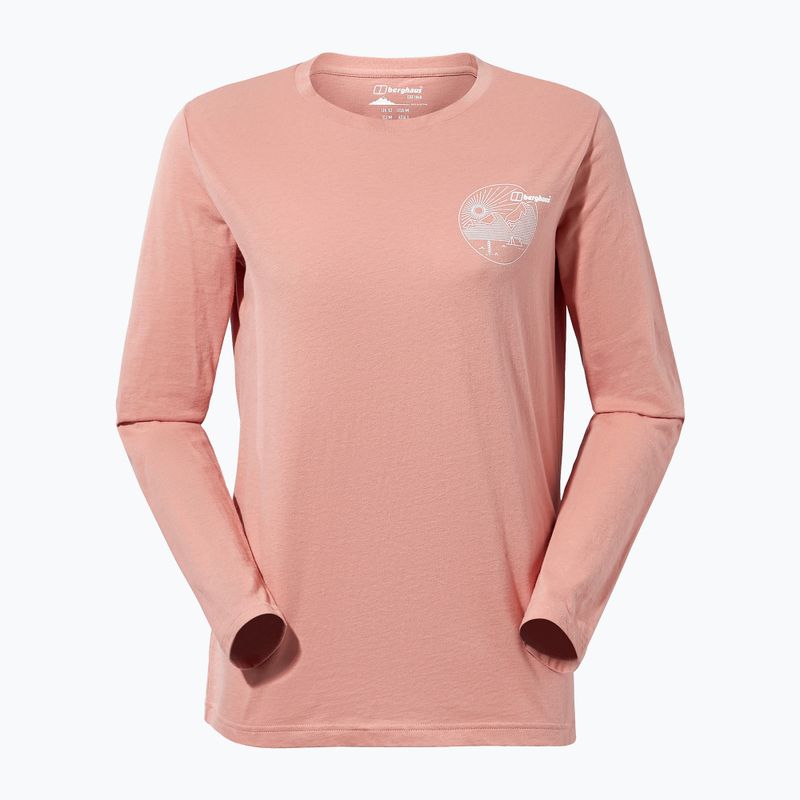 Longsleeve pentru femei Berghaus Linear Landscape rose dawn 9