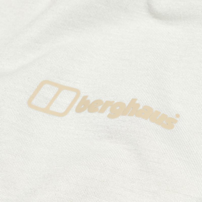 Tricou de trekking pentru femei Berghaus Relaxed Tech Super Stretch bone white