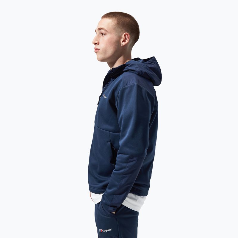 Bluză de trekking pentru bărbați Berghaus Reacon Hooded dusk 4