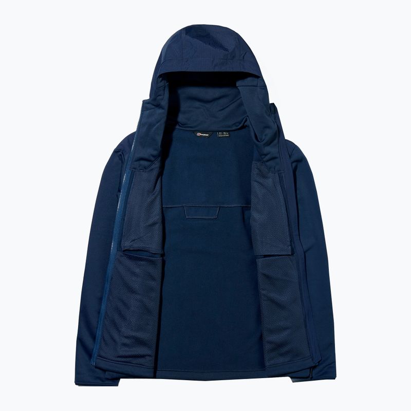 Bluză de trekking pentru bărbați Berghaus Reacon Hooded dusk 13