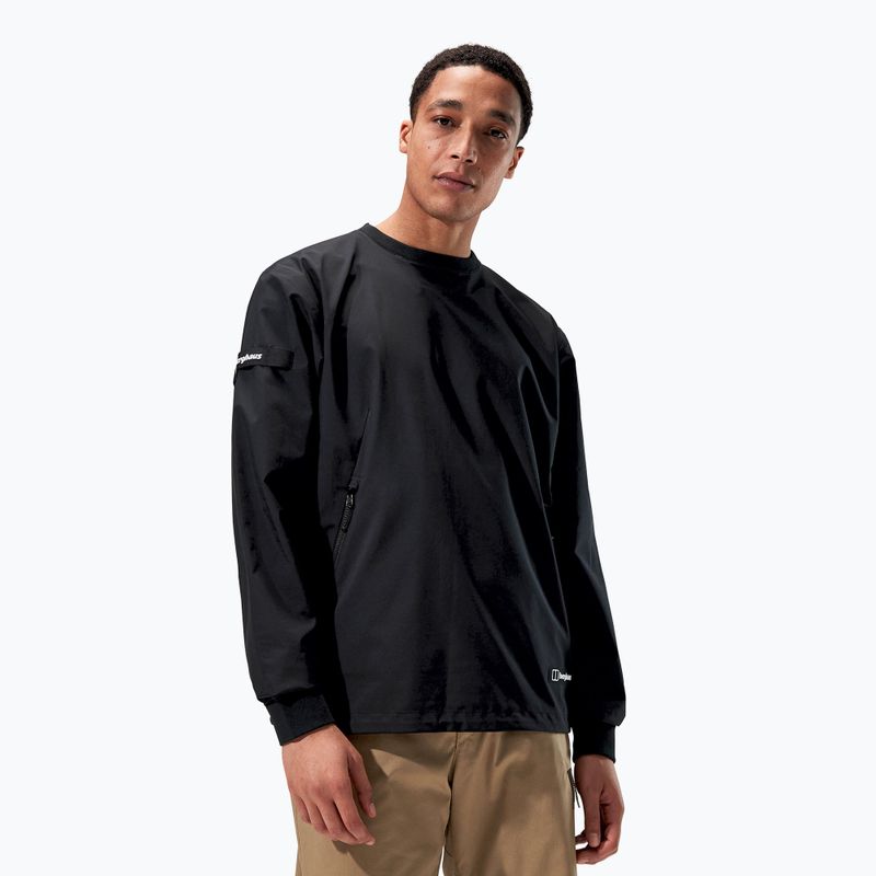 Geacă softshell pentru bărbați Berghaus Fenham Softshell Crew black/black