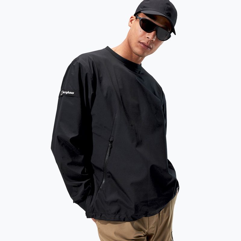 Geacă softshell pentru bărbați Berghaus Fenham Softshell Crew black/black 4