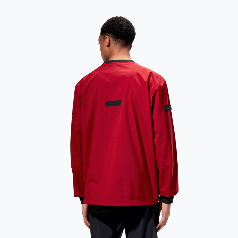 Geacă softshell pentru bărbați Berghaus Fenham Softshell Crew red dahlia 2