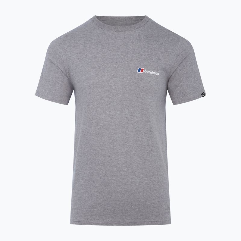 Tricou pentru bărbați Berghaus Snowdon SS Tee 2.0 grey marl bci 8