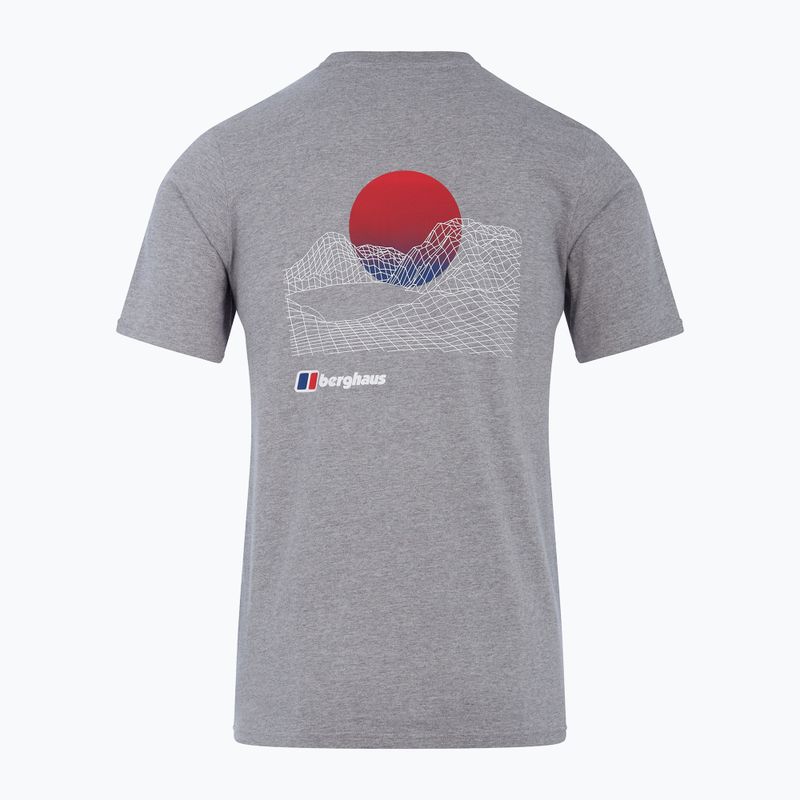 Tricou pentru bărbați Berghaus Snowdon SS Tee 2.0 grey marl bci 9